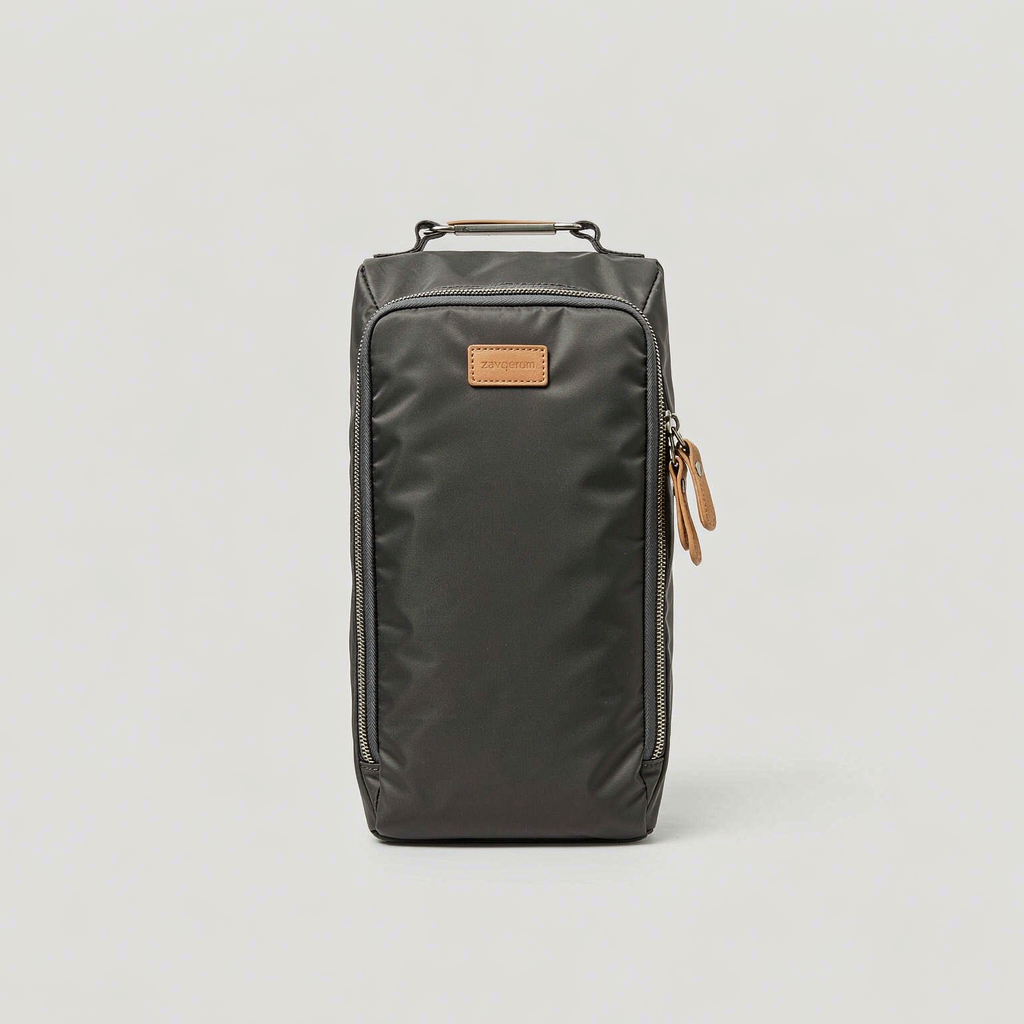 zavqerom Hanging Toiletry Bag — Water-Resistant Coated Canvas Dopp Kit