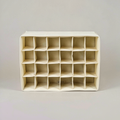 zavqerom 24-Cell Drawer Organizer — Honeycomb Grid for Underwear & Socks