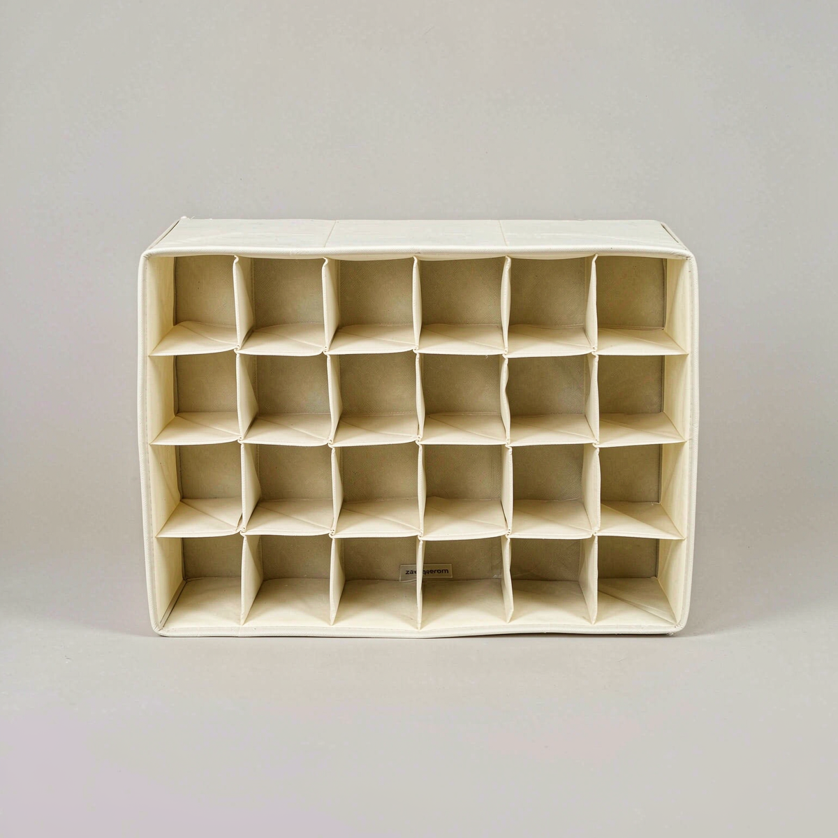zavqerom 24-Cell Drawer Organizer — Honeycomb Grid for Underwear & Socks